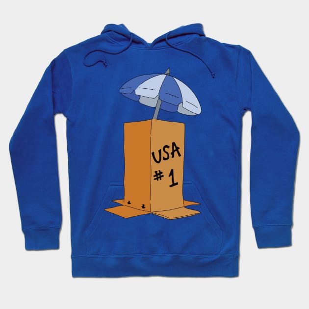 Homer's Bomb Shelter Hoodie by saintpetty